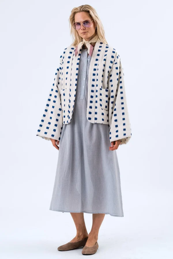 LOLLY'S LAUNDRY Blue Dot Jacket