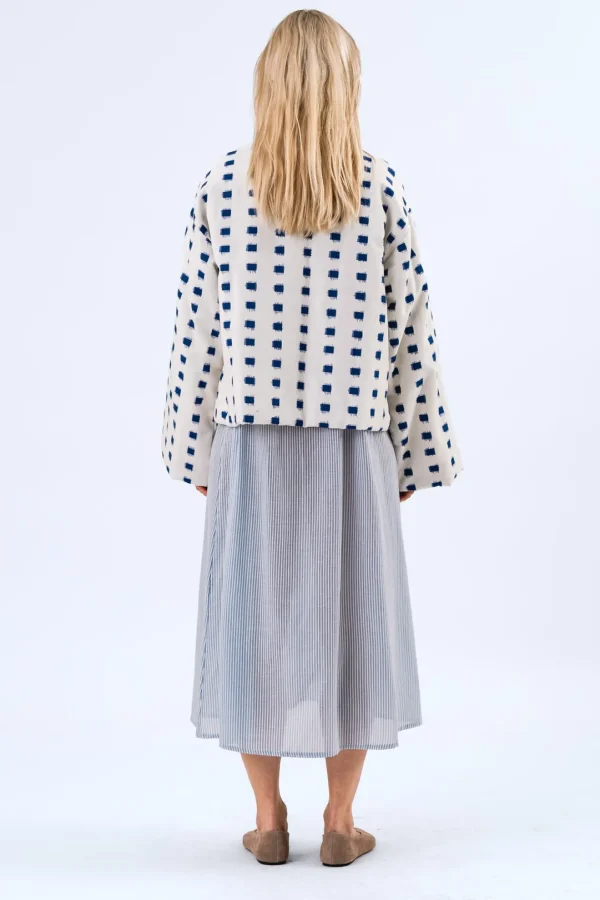 LOLLY'S LAUNDRY Blue Dot Jacket