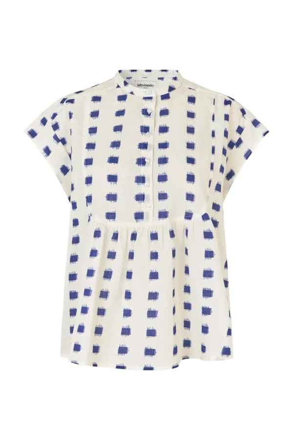 LOLLYS LAUNDRY Cream Dot Top