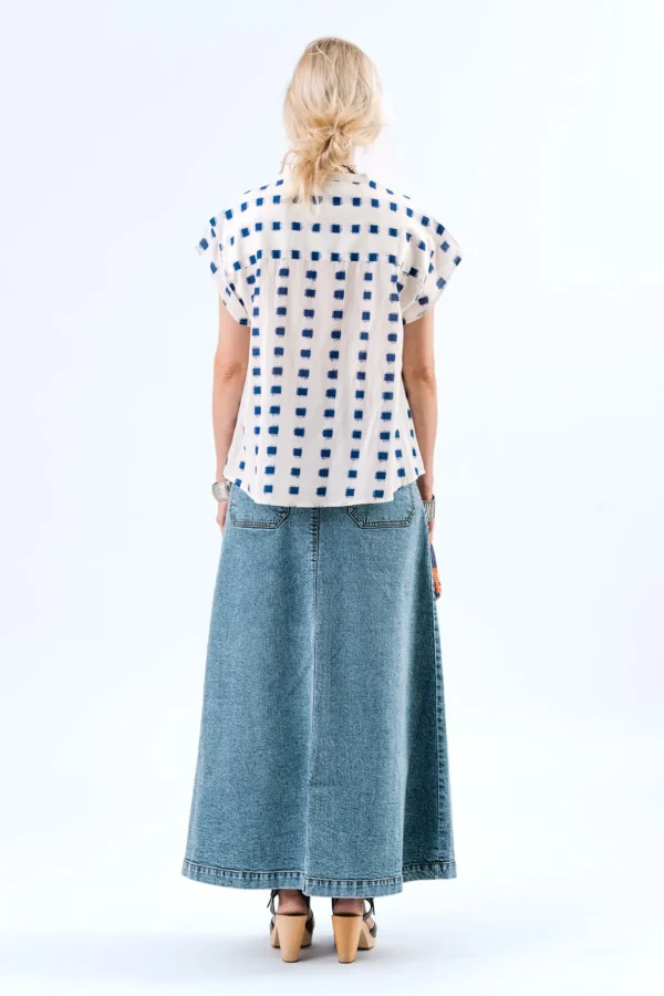 LOLLYS LAUNDRY Cream Dot Top