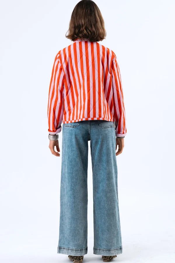LOLLY'S LAUNDRY Pink Stripe Jacket