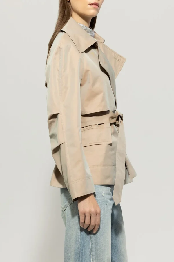 LUISA CERANO Beige Trench Coat