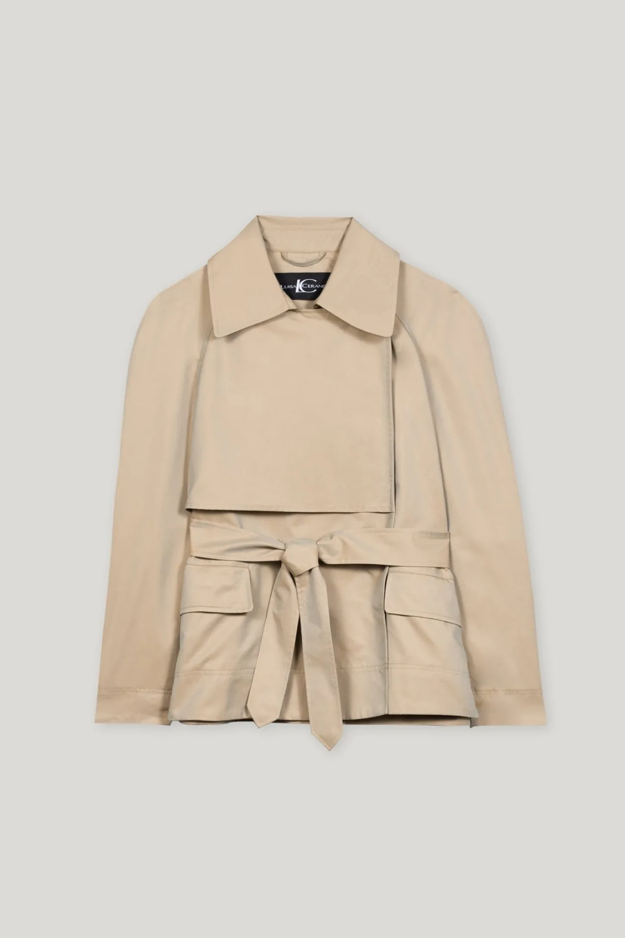 luisa_cerano_beige_trench_4.webp LUISA CERANO Beige Trench Coat