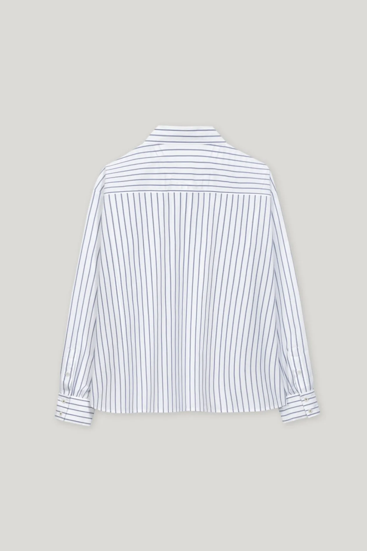 luisa_cerano_blue_striped_4.webp LUISA CERANO Blue Striped Shirt