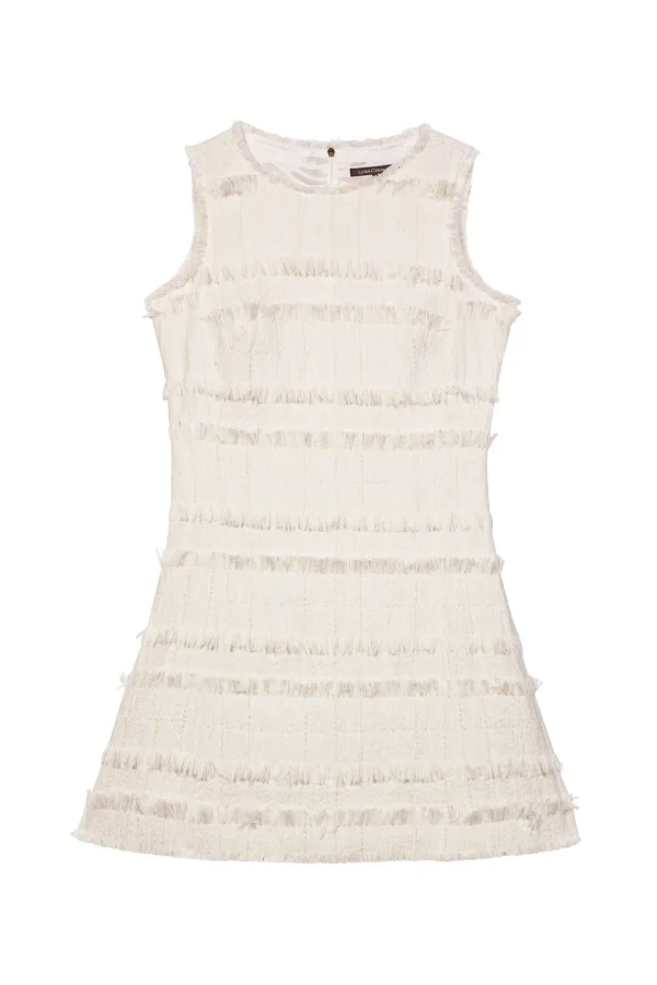 LUISA CERANO Cream Dress