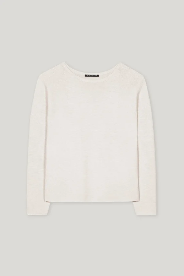 LUISA CERANO Cream Sweater
