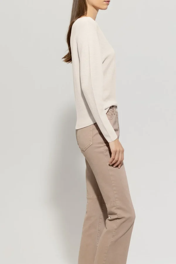 LUISA CERANO Cream Sweater