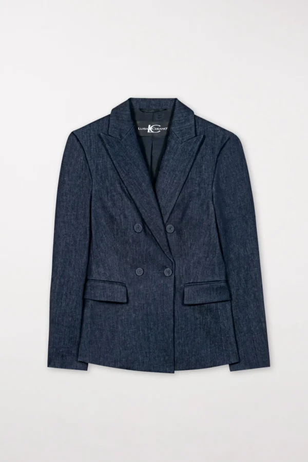 LUISA CERANO Dark Blue Blazer