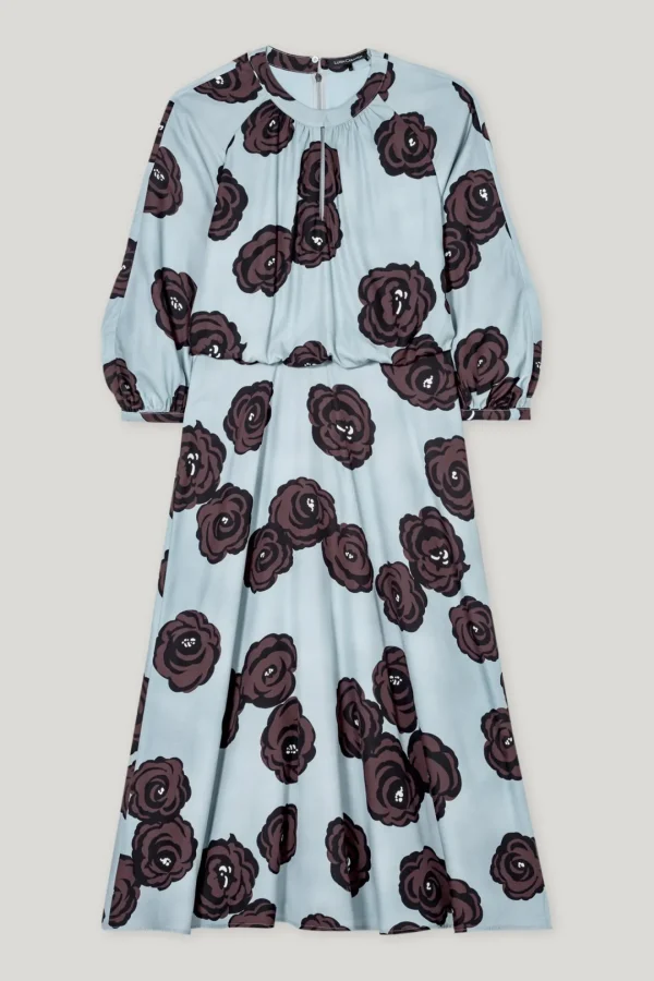 LUISA CERANO Maxi Dress With Flower Print