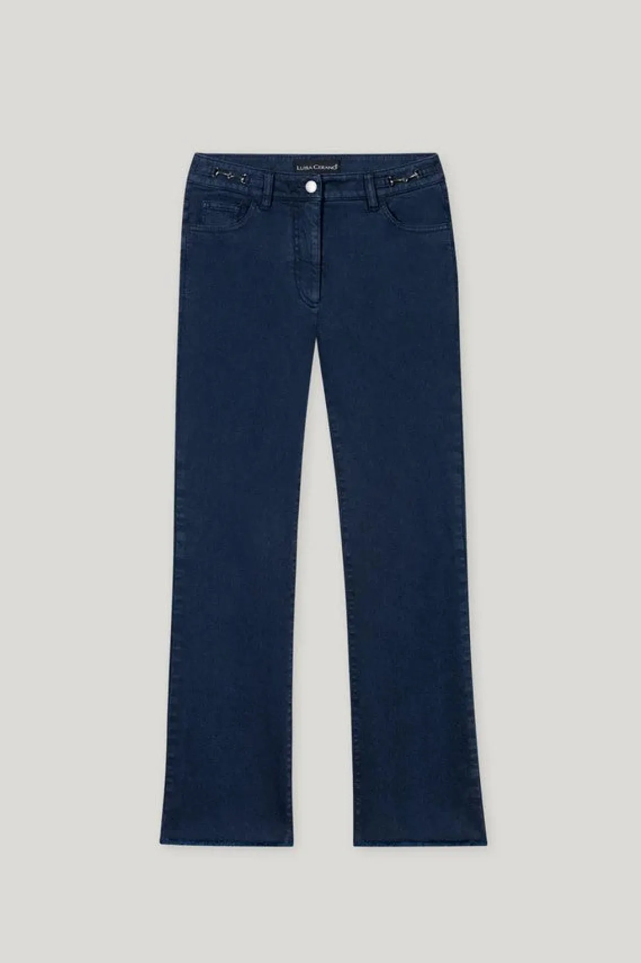 luisa_cerano_navy_baby_fl_4.webp LUISA CERANO Navy Baby Flare Jeans