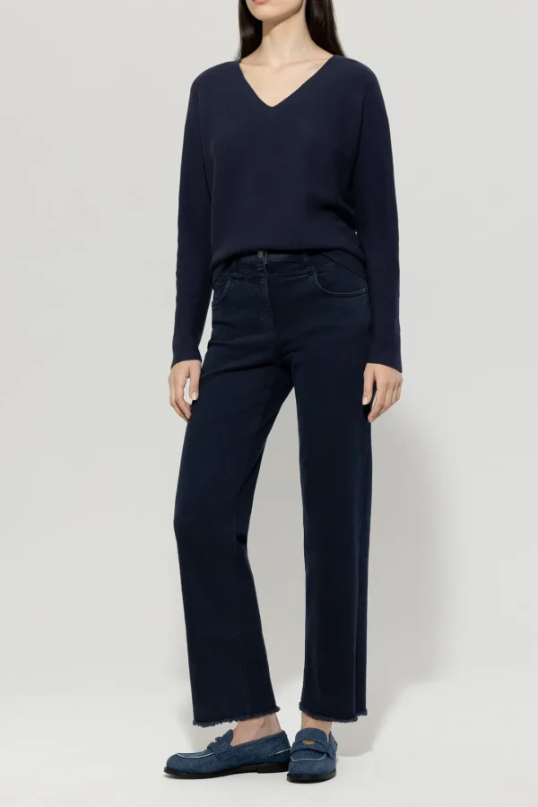 LUISA CERANO Navy Jumper