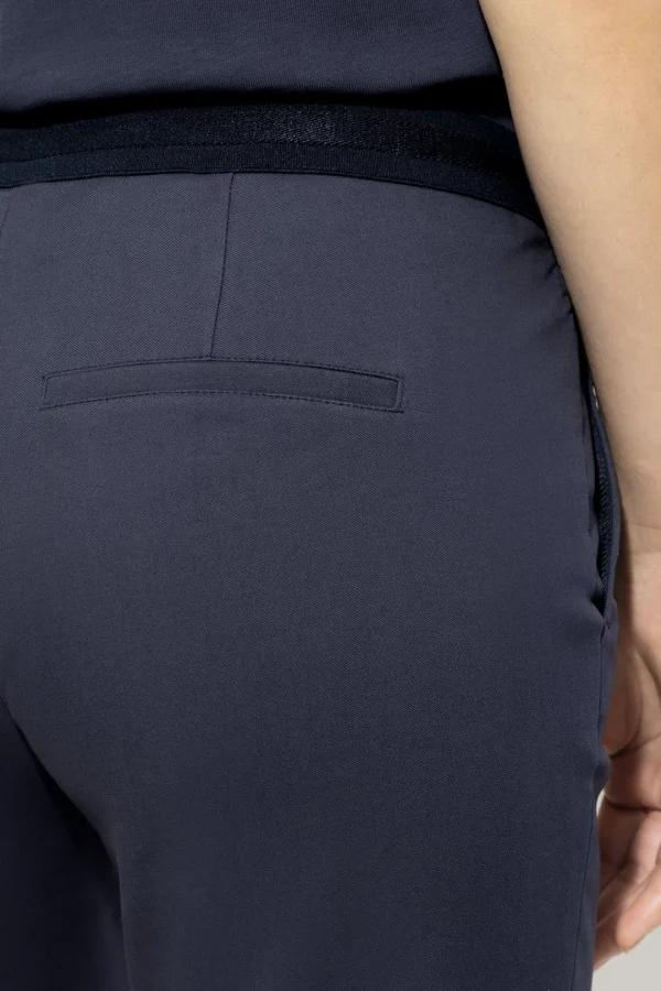 LUISA CERANO Navy Stretch Pant