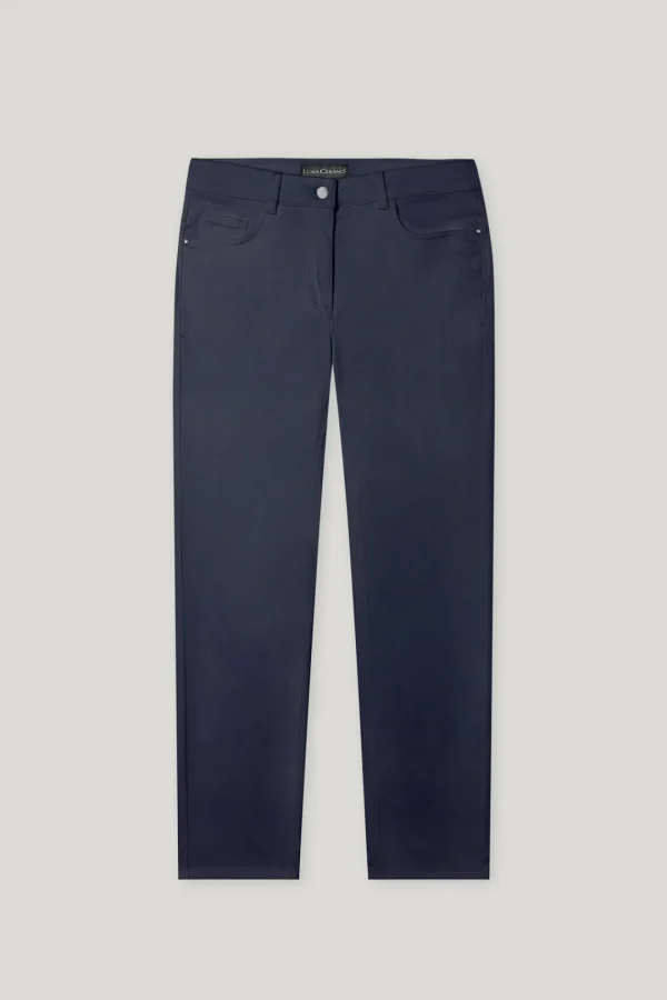 LUISA CERANO Navy Trousers