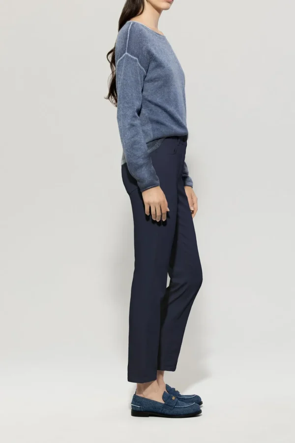LUISA CERANO Navy Trousers