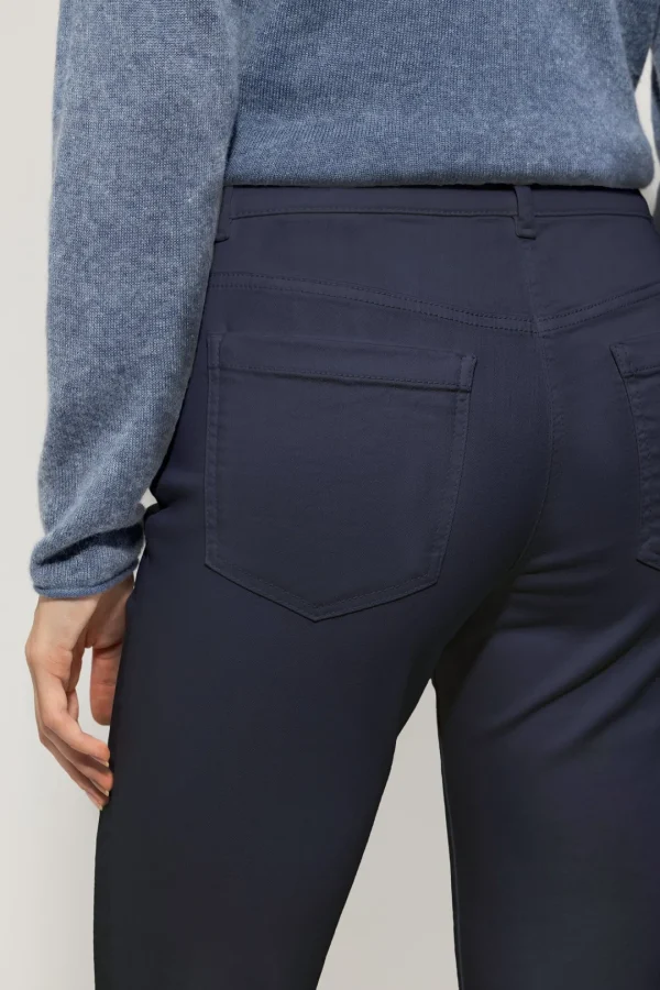 LUISA CERANO Navy Trousers