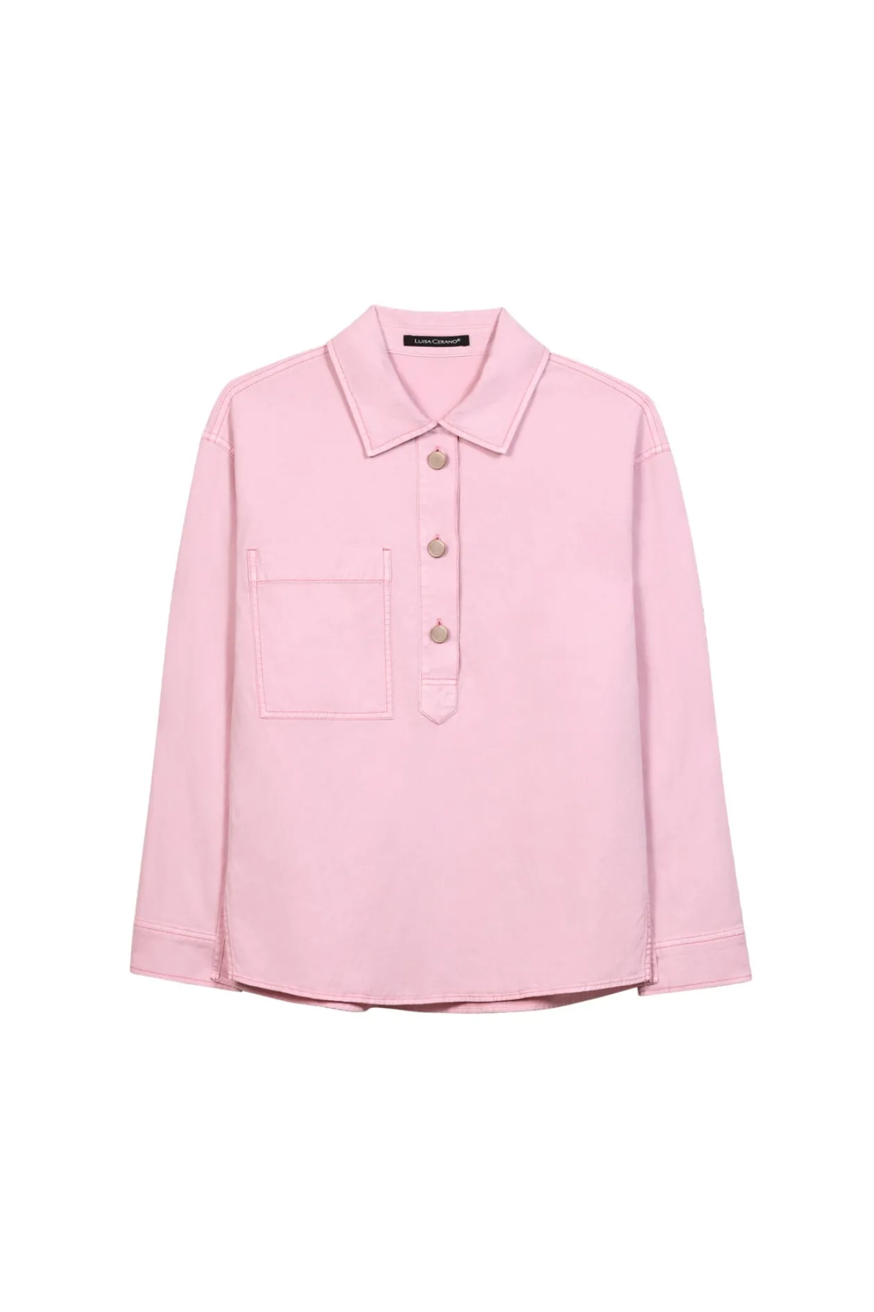 luisa_cerano_pink_denim_b_0.webp LUISA CERANO Pink Denim Blouse