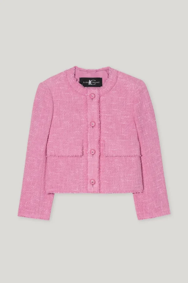 LUISA CERANO Pink Jacket