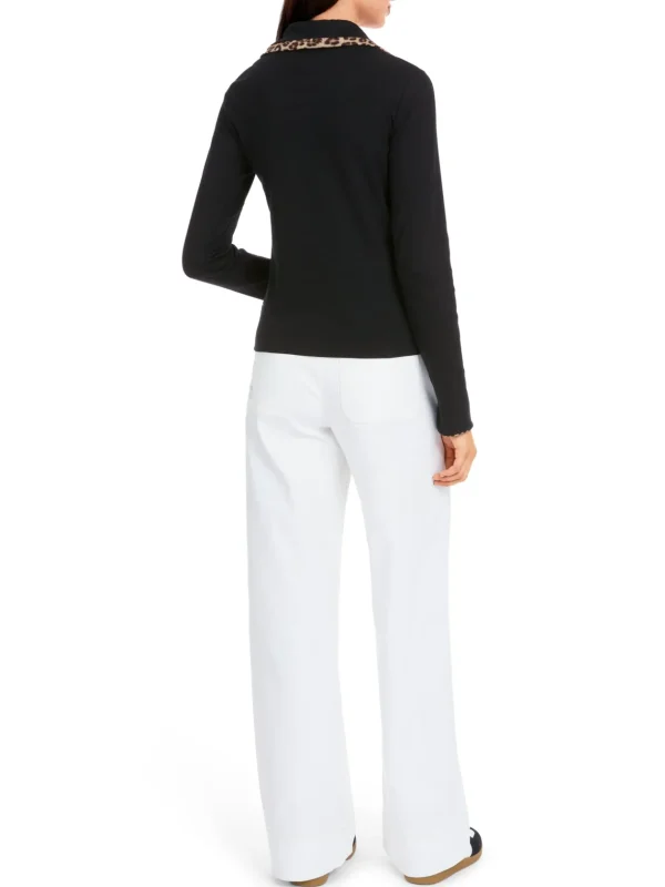 MARC CAIN Black Zip-up Jacket