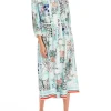 MARC CAIN Blue Patterned Dress