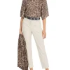 MARC CAIN Cream Fitted Trousers