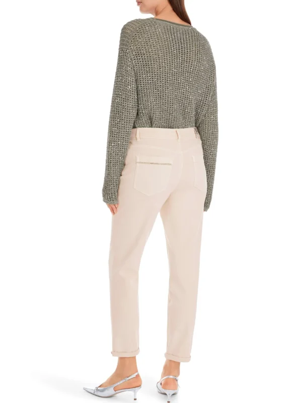 MARC CAIN Cream Trousers
