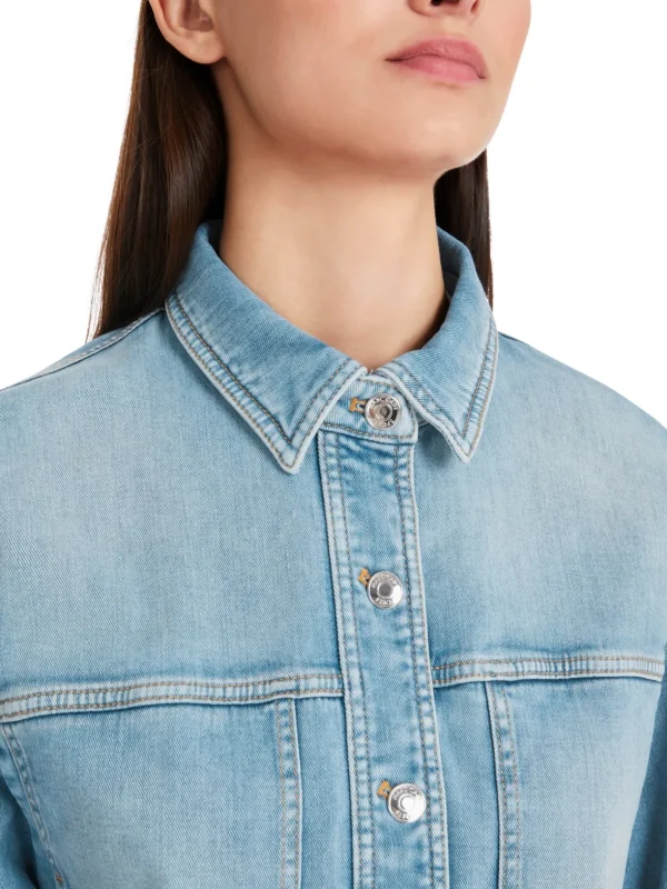 MARC CAIN Cropped Demin Jacket