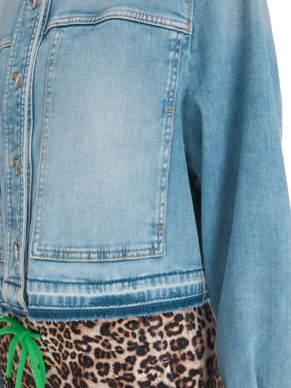 MARC CAIN Cropped Demin Jacket