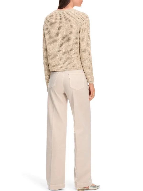 MARC CAIN Deep Pearl Wide Leg Jeans