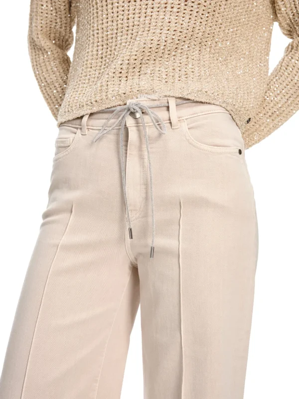 MARC CAIN Deep Pearl Wide Leg Jeans
