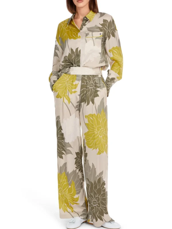 MARC CAIN Floral Blouse