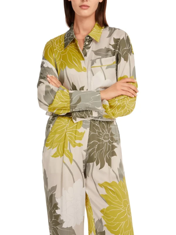 MARC CAIN Floral Blouse
