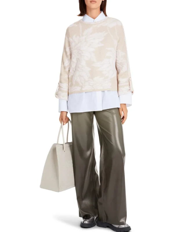 MARC CAIN Floral Jumper