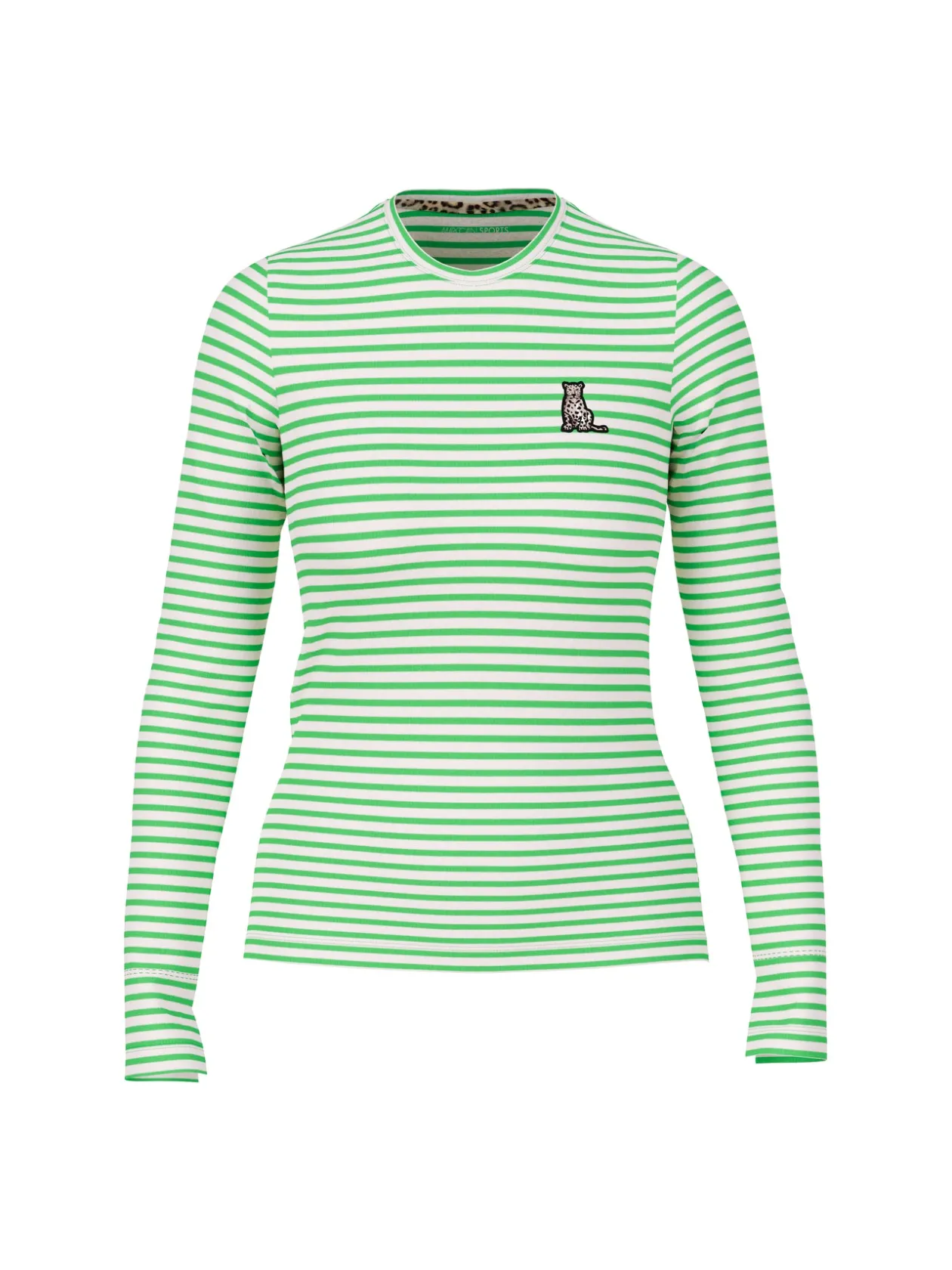 marc_cain_green_stipe_tsh_6.webp MARC CAIN Green Stipe t-Shirt Long Sleeve