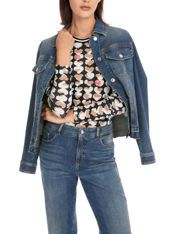 MARC CAIN Heart T-shirt