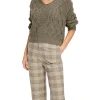 MARC CAIN Khaki Green Sweater