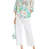 MARC CAIN Leaf Printed Blouse