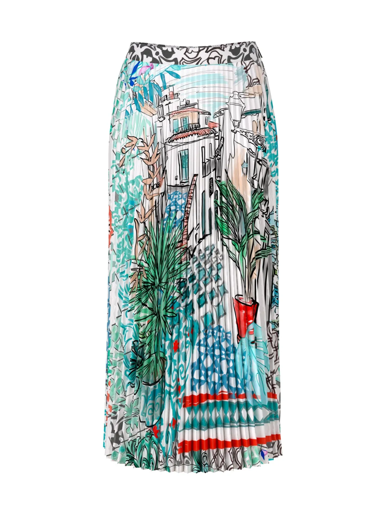 marc_cain_leaf_printed_sk_4.webp MARC CAIN Leaf Printed Skirt
