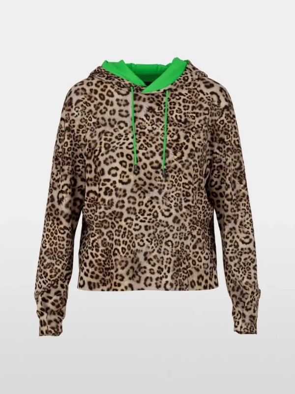 MARC CAIN Leopard Print Sweatshirt