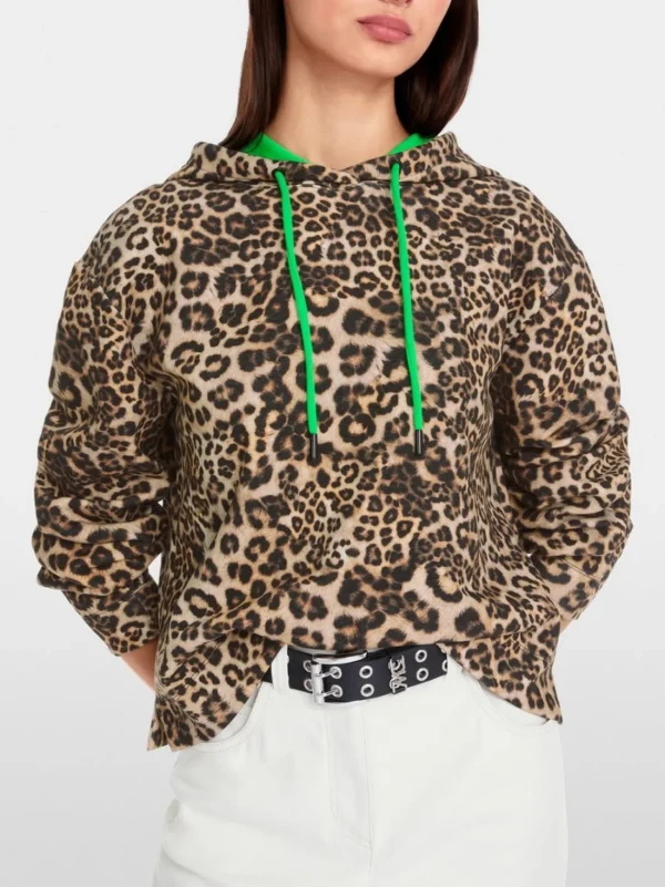 MARC CAIN Leopard Print Sweatshirt