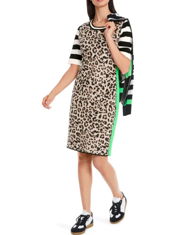 MARC CAIN Mix Pattern Dress
