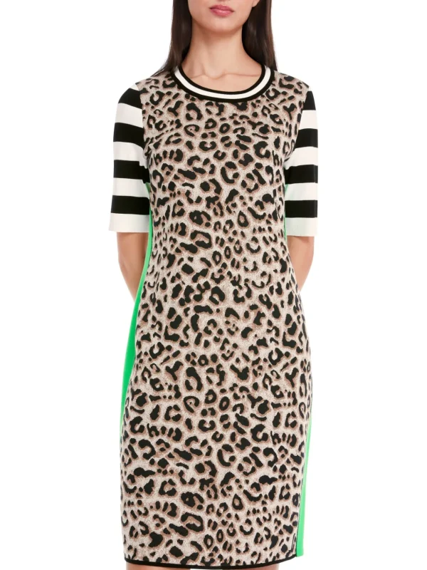 MARC CAIN Mix Pattern Dress