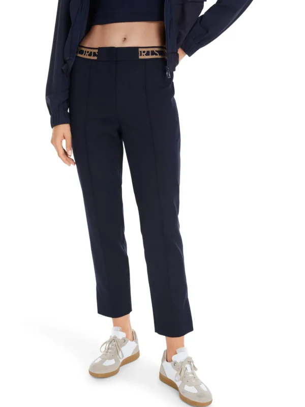 MARC CAIN Navy Trousers