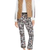 MARC CAIN Navy Trousers With Hearts
