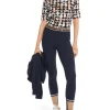 MARC CAIN Navy t-Shirt With Hearts