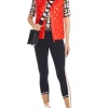 MARC CAIN Red Puffer Vest