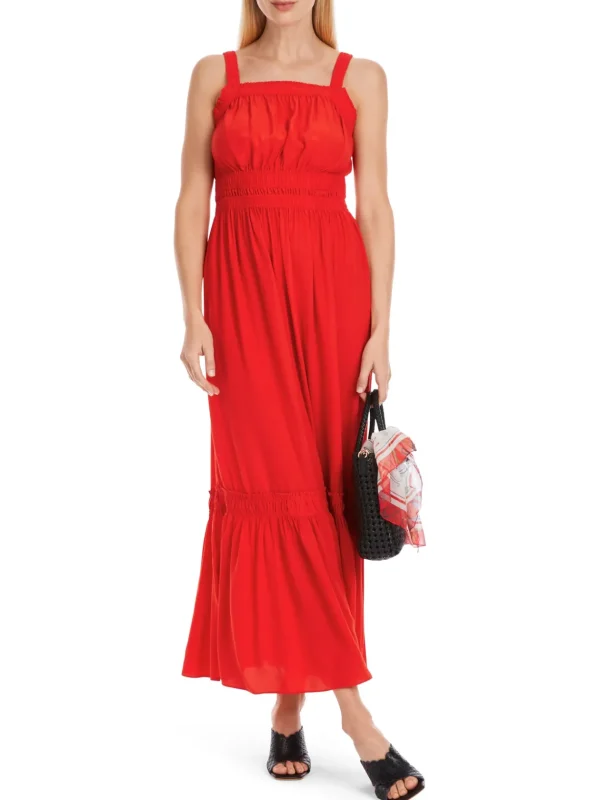 MARC CAIN Red Summer Dress