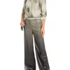 MARC CAIN Sage Green Slip on Floral Blouse