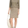 MARC CAIN Sage Green t-Shirt with rhinestones