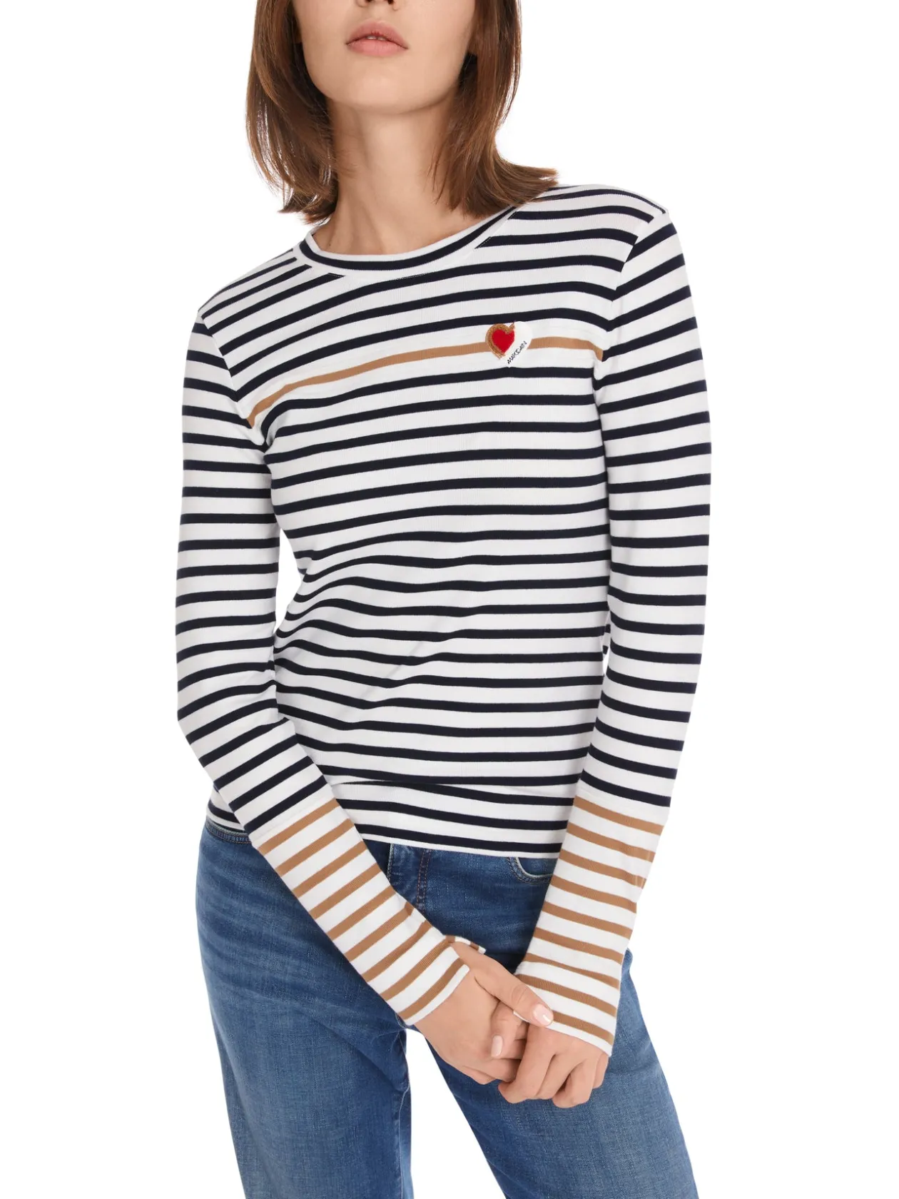 marc_cain_striped_tshirt_1.webp MARC CAIN Striped T-shirt