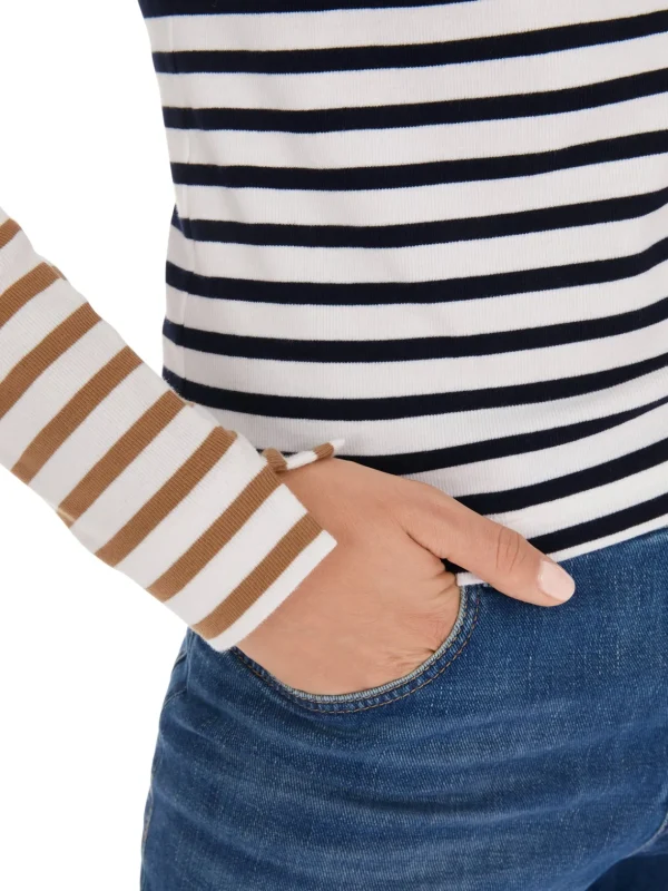 MARC CAIN Striped T-shirt